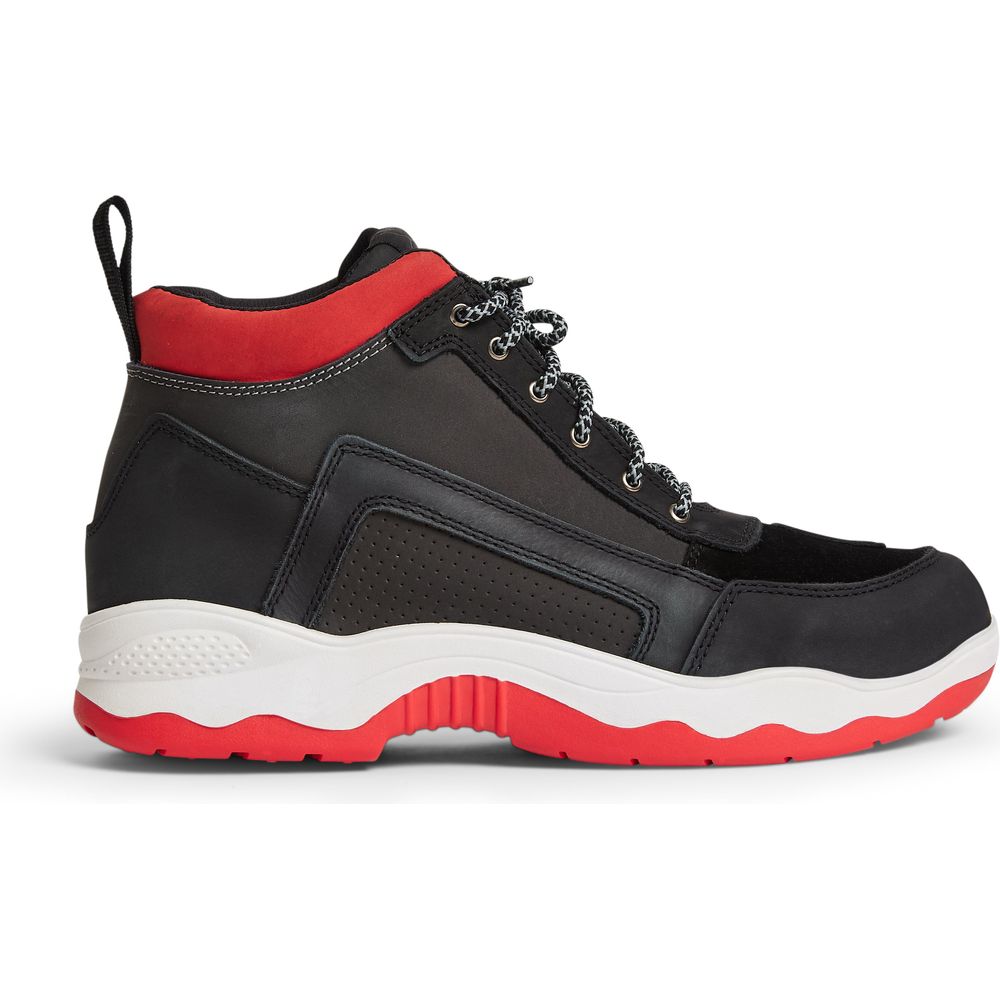 Spada Mercury Trainers Boots Black / Red / White (Image 3) - ThrottleChimp