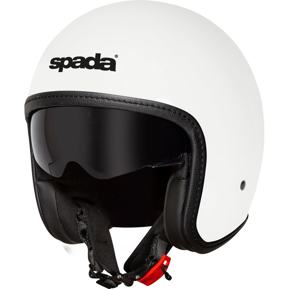 Spada Ace Open Face Helmet Pearl White FREE 1 YEAR Returns, FREE UK Delivery | ThrottleChimp