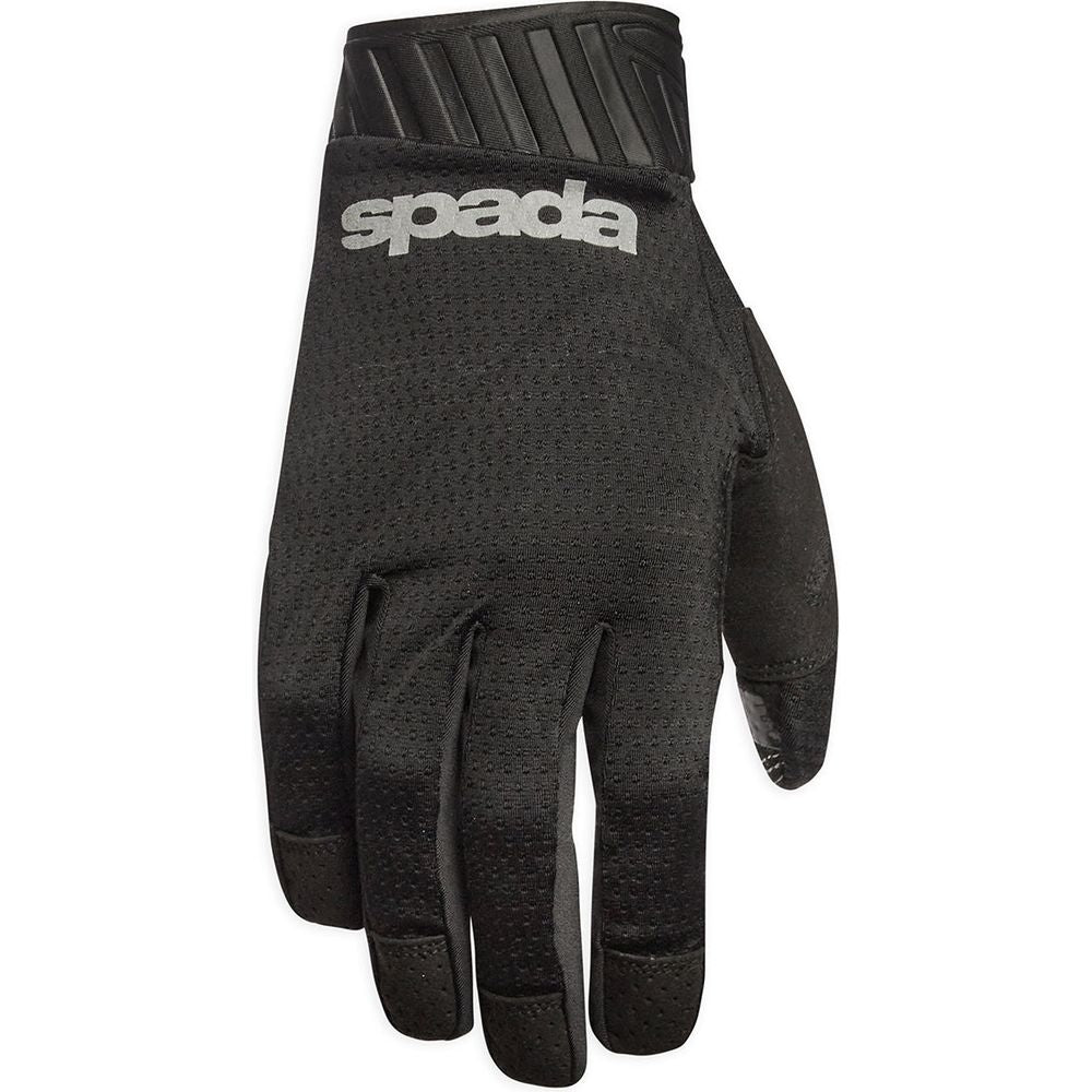 Spada MTB Berm Mesh Air Gloves Black - ThrottleChimp