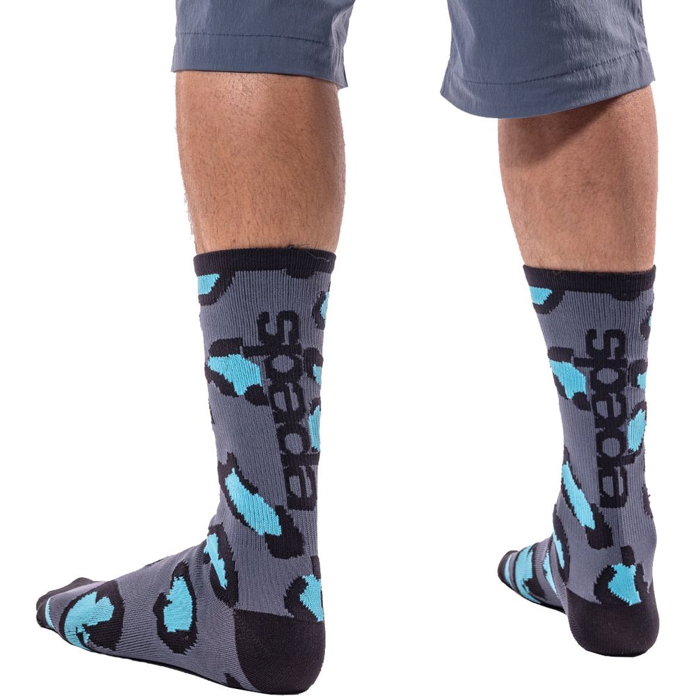 Spada MTB Socks Camo / Leopard / Black Camo - Assorted Pack Of 3 FREE 1 YEAR Returns, FREE UK Delivery | ThrottleChimp