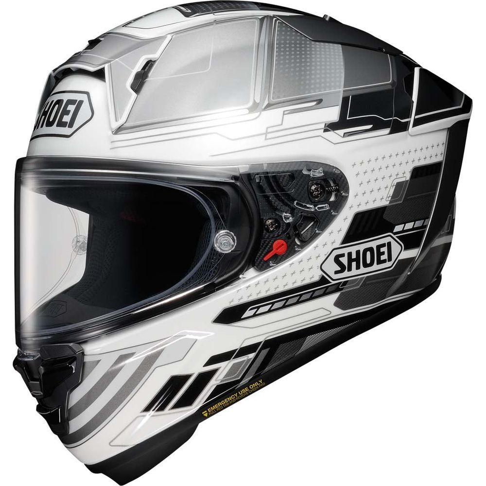 Shoei X-SPR Pro Proxy TC6 Full Face Helmet Grey - ThrottleChimp