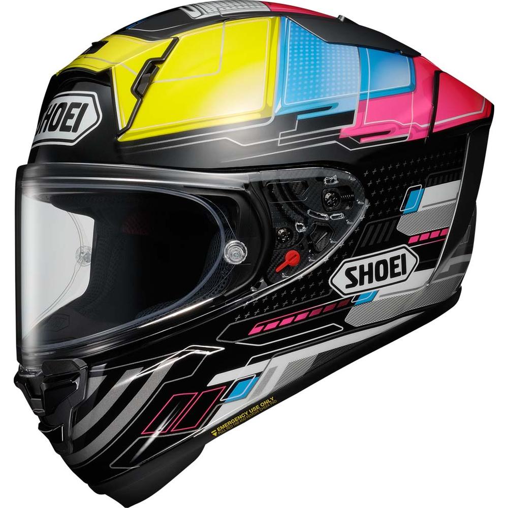 Shoei X-SPR Pro Proxy TC11 Full Face Helmet Black - ThrottleChimp