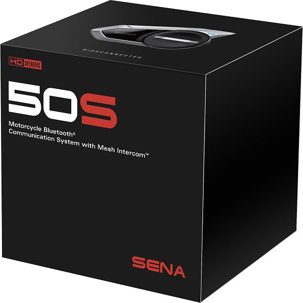 Sena Motorcycle Bluetooth Mesh Communication System 50S-10 FREE 1 YEAR Returns, FREE UK Delivery | ThrottleChimp