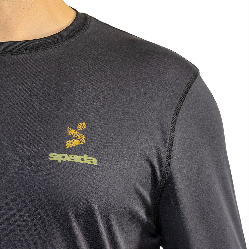 Spada MTB Topo Thermo Long Sleeves Jersey Black FREE 1 YEAR Returns, FREE UK Delivery | ThrottleChimp