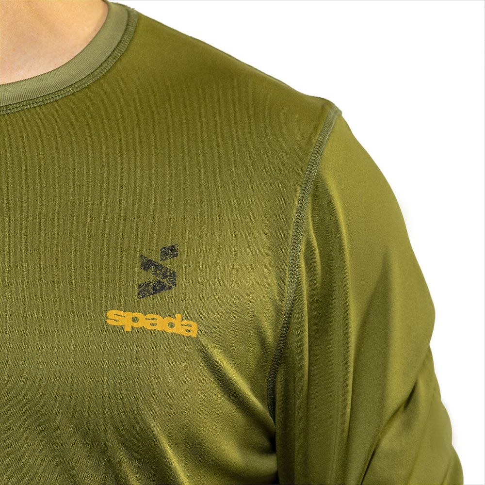 Spada MTB Topo Thermo Long Sleeves Jersey Olive FREE 1 YEAR Returns, FREE UK Delivery | ThrottleChimp