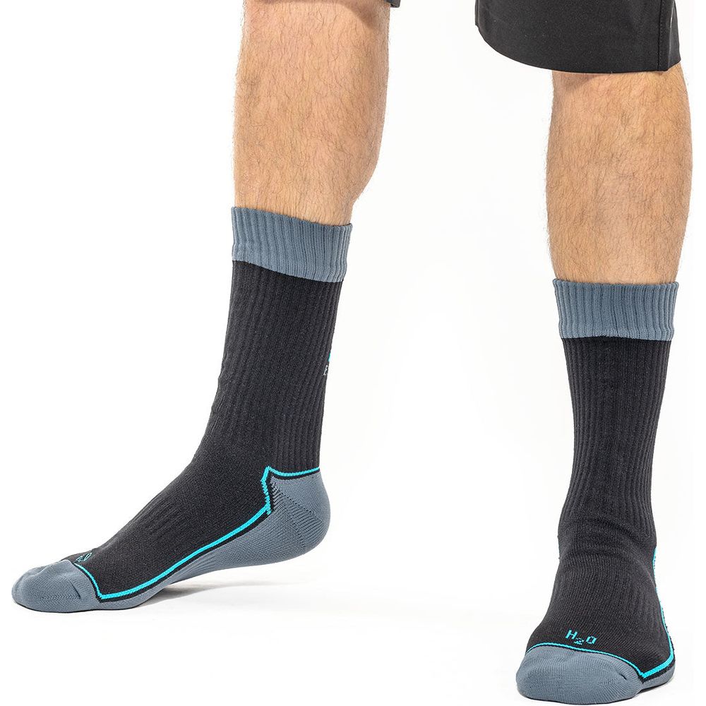 Spada Hydro MTB Socks Black Stormy FREE 1 YEAR Returns, FREE UK Delivery | ThrottleChimp