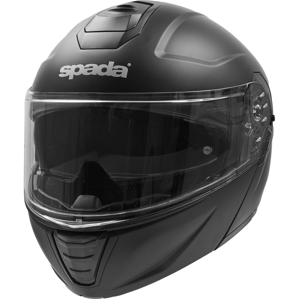 Spada Orion 2 Flip-Up Helmet Matt Black FREE 1 YEAR Returns, FREE UK Delivery | ThrottleChimp