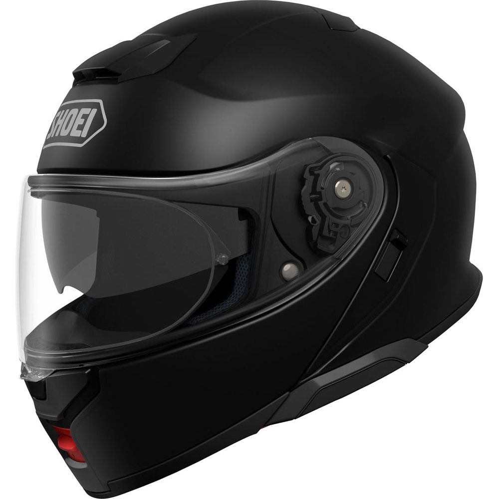 Shoei Neotec 3 Plain Flip-Up Helmet Matt Black FREE 1 YEAR Returns, FREE UK Delivery | ThrottleChimp