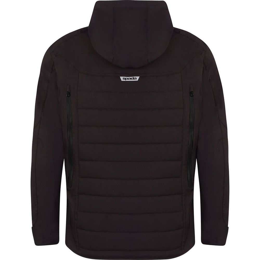 Spada Tino Quilted CE Textile Jacket Black (Image 2) - ThrottleChimp