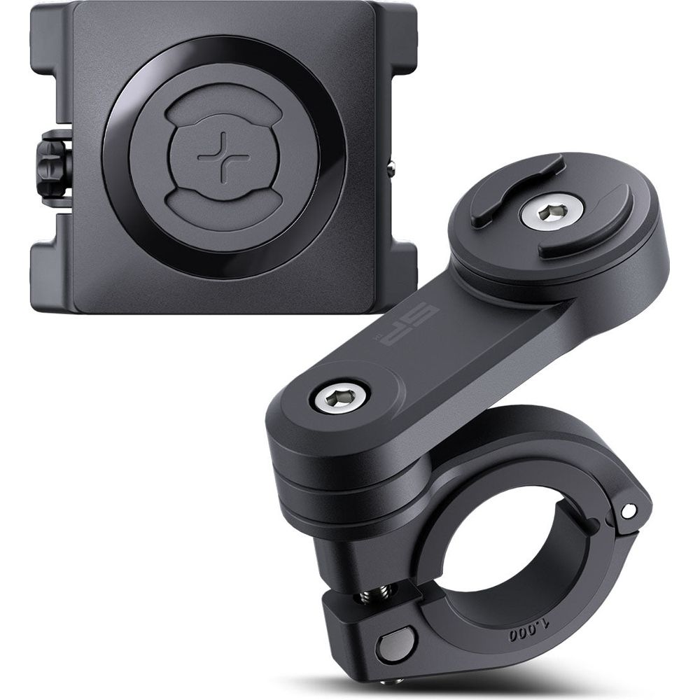 SP Connect Moto Bundle LT Universal Clamp SPC+ Black - ThrottleChimp