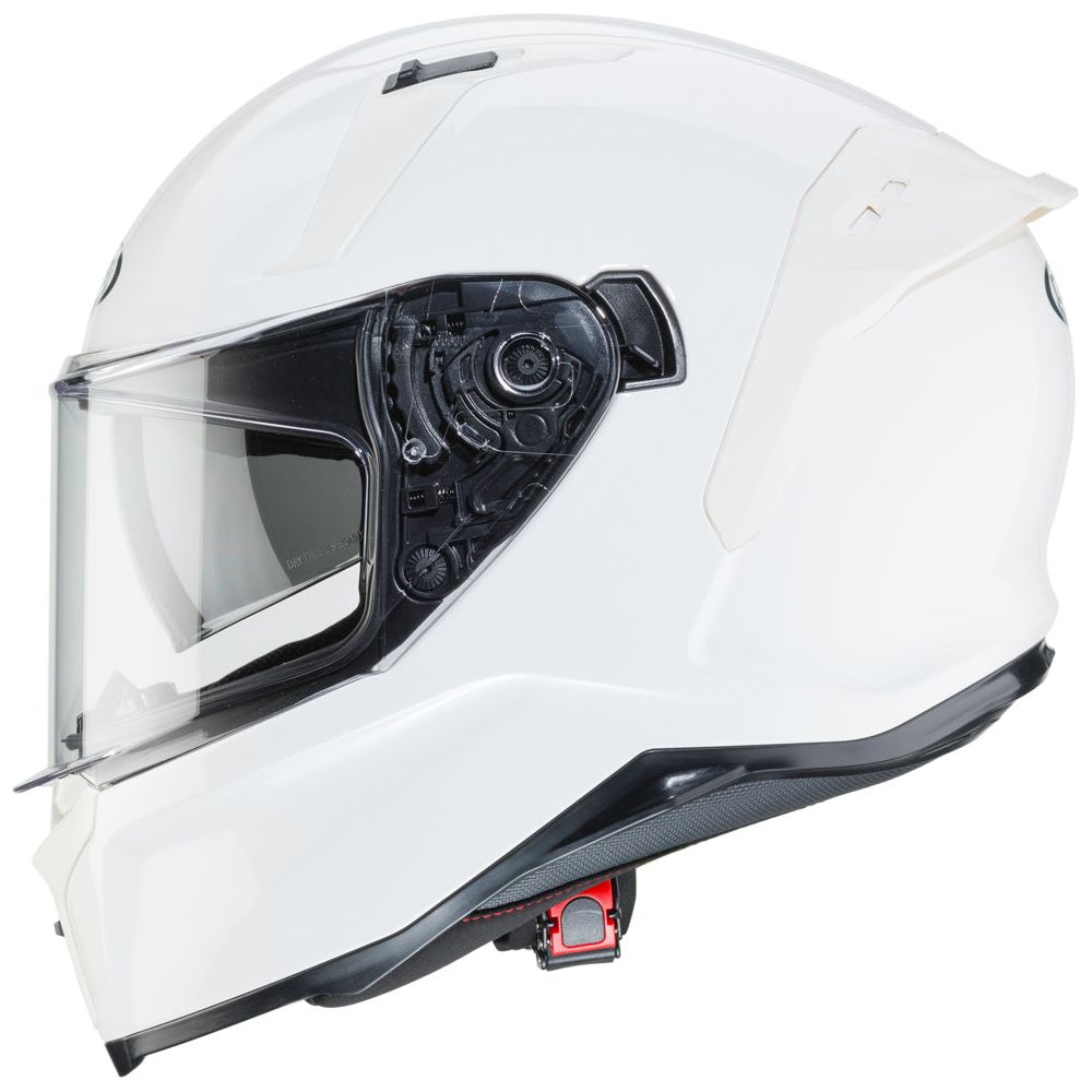 Caberg Avalon X Plain Full Face Helmet White (Image 2) - ThrottleChimp