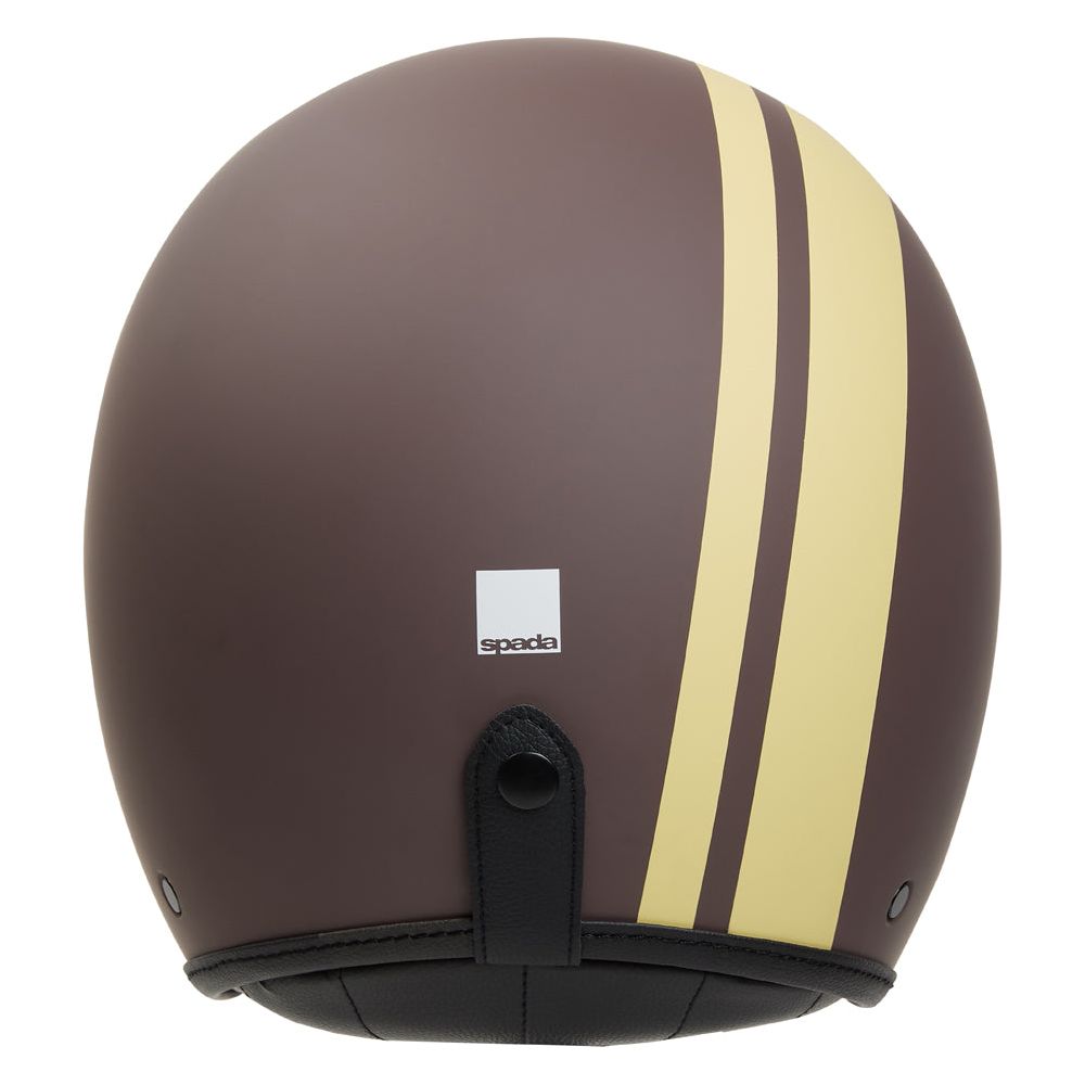 Spada Ace Command Open Face Helmet Matt Brown (Image 3) - ThrottleChimp