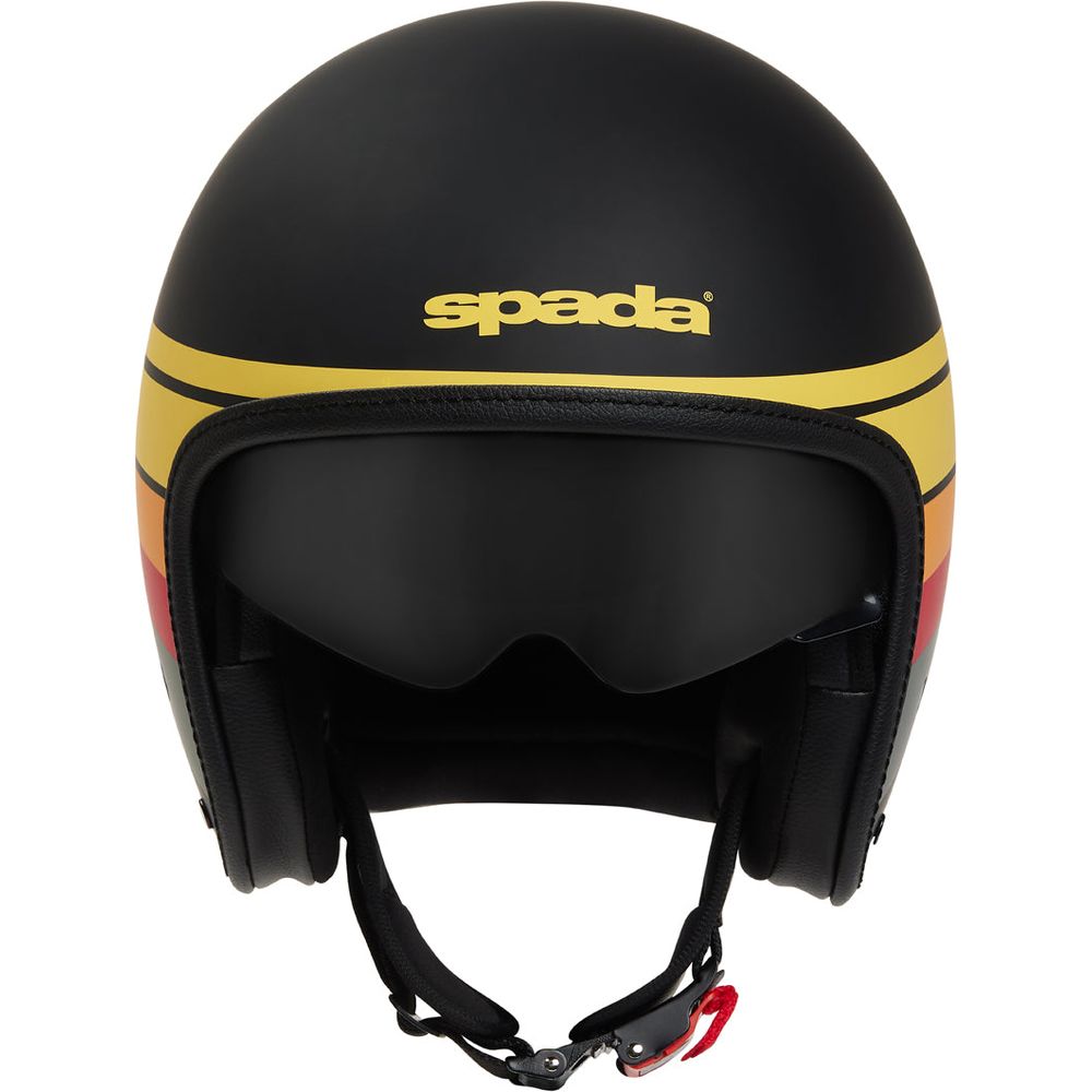 Spada Ace Ranger Open Face Helmet Matt Black (Image 2) - ThrottleChimp