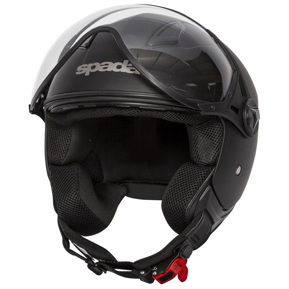 Spada Hellion 06 Open Face Helmet Matt Black - ThrottleChimp