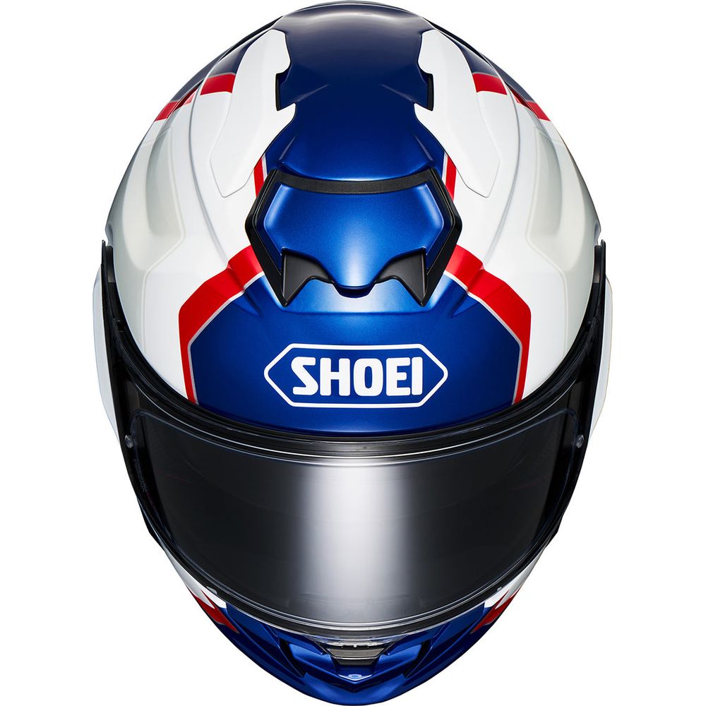 Shoei GT Air 3 Realm TC10 Full Face Helmet White (Image 2) - ThrottleChimp