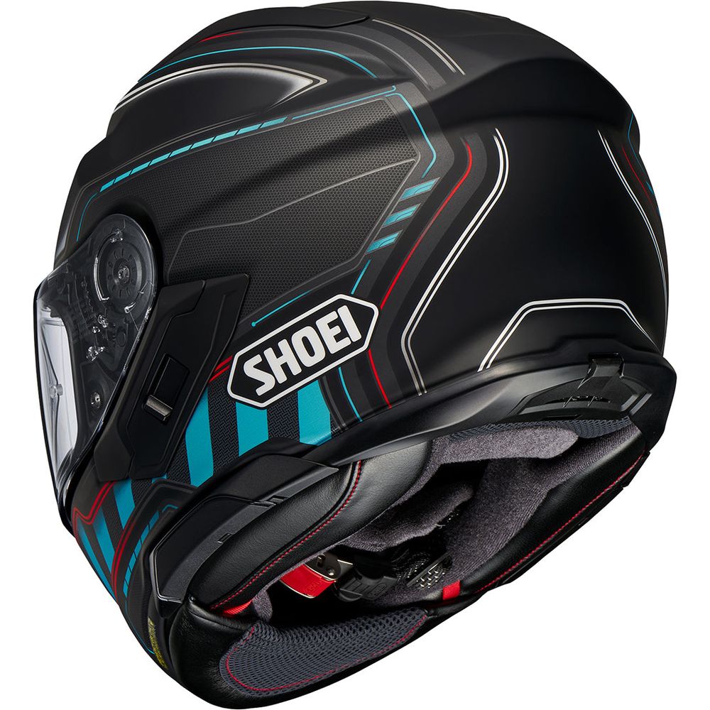 Shoei GT Air 3 Discipline TC2 Full Face Helmet Black (Image 3) - ThrottleChimp