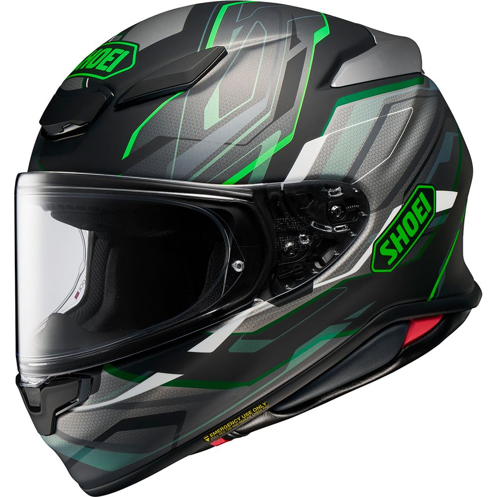 Shoei NXR2 Capriccio TC4 Full Face Helmet Black FREE 1 YEAR Returns, FREE UK Delivery | ThrottleChimp