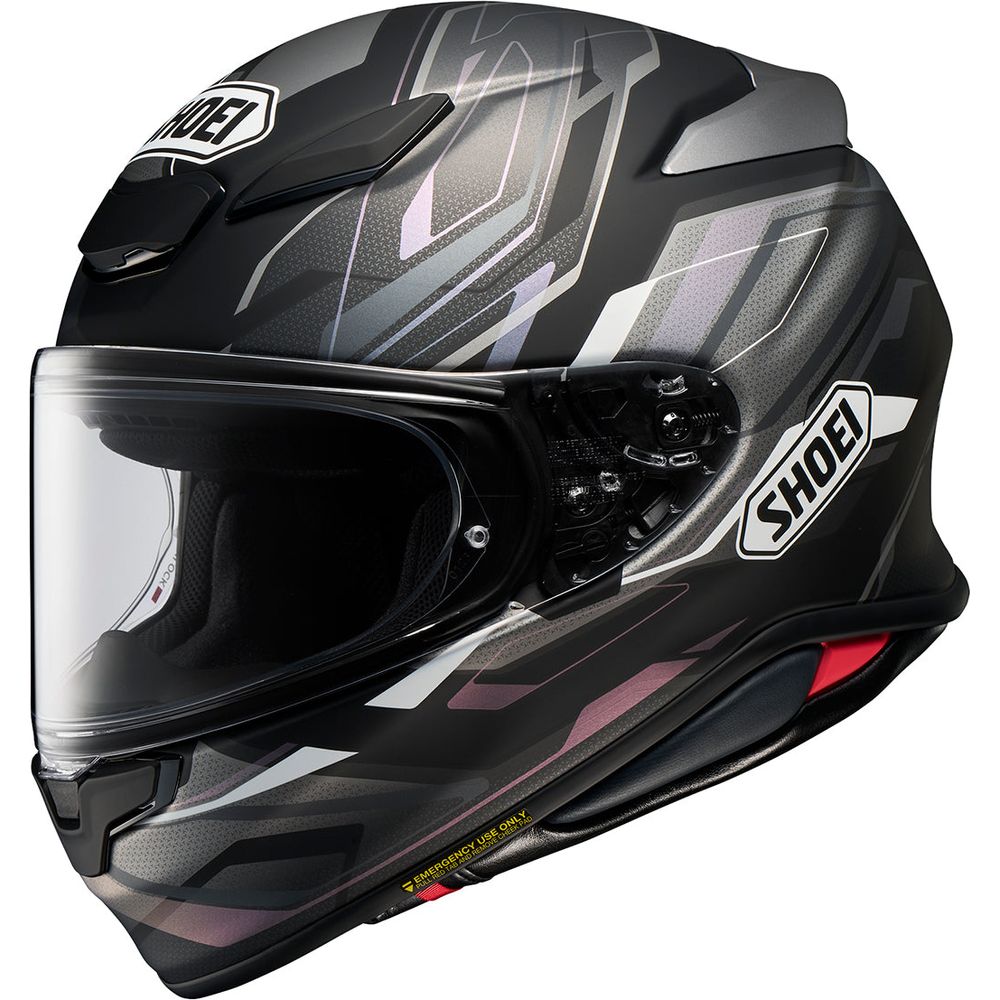 Shoei NXR2 Capriccio TC5 Full Face Helmet Black FREE 1 YEAR Returns, FREE UK Delivery | ThrottleChimp