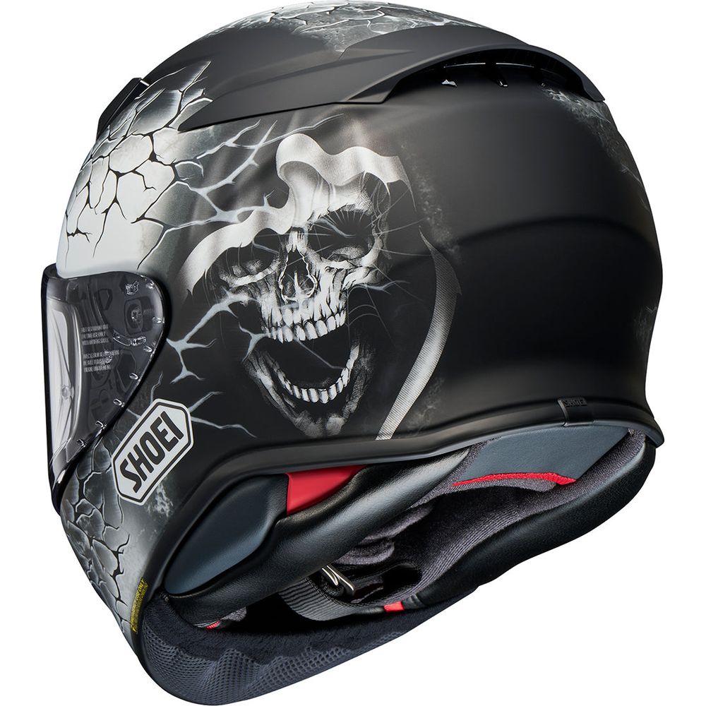 Shoei NXR2 Gleam TC5 Full Face Helmet Grey (Image 4) - ThrottleChimp