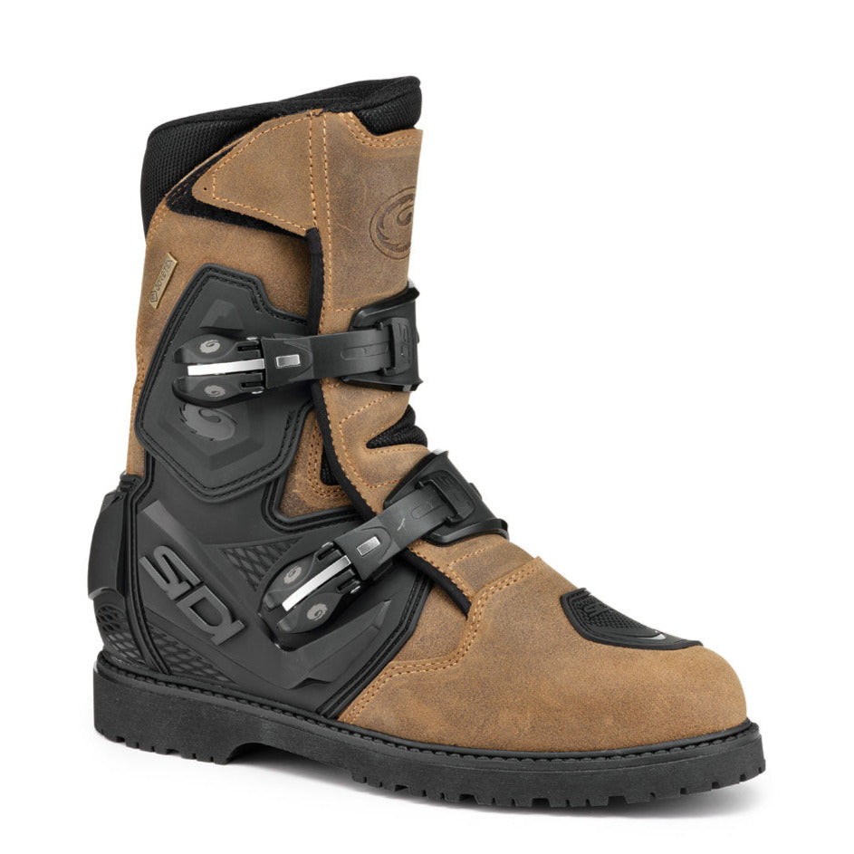 Sidi Adventure Mid 2 Gore-Tex CE Boots Tobacco - ThrottleChimp