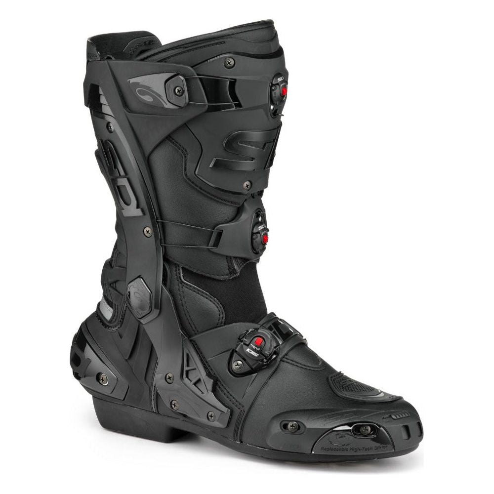 Sidi Rex CE Boots Black / Black - ThrottleChimp