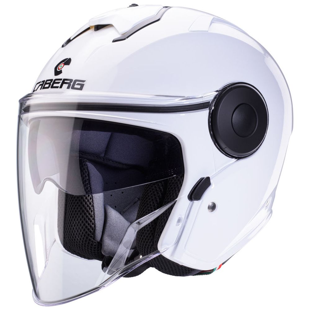 Caberg Soho Open Face Helmet White - ThrottleChimp