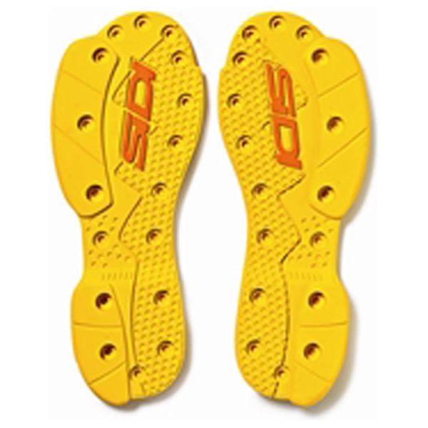 Sidi SMS Supermoto Soles Yellow - ThrottleChimp