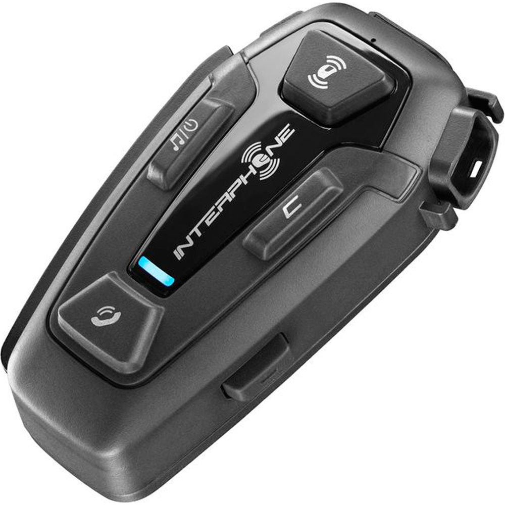Interphone UCOM 8R Mesh Bluetooth Intercommunication System Black (Image 2) - ThrottleChimp