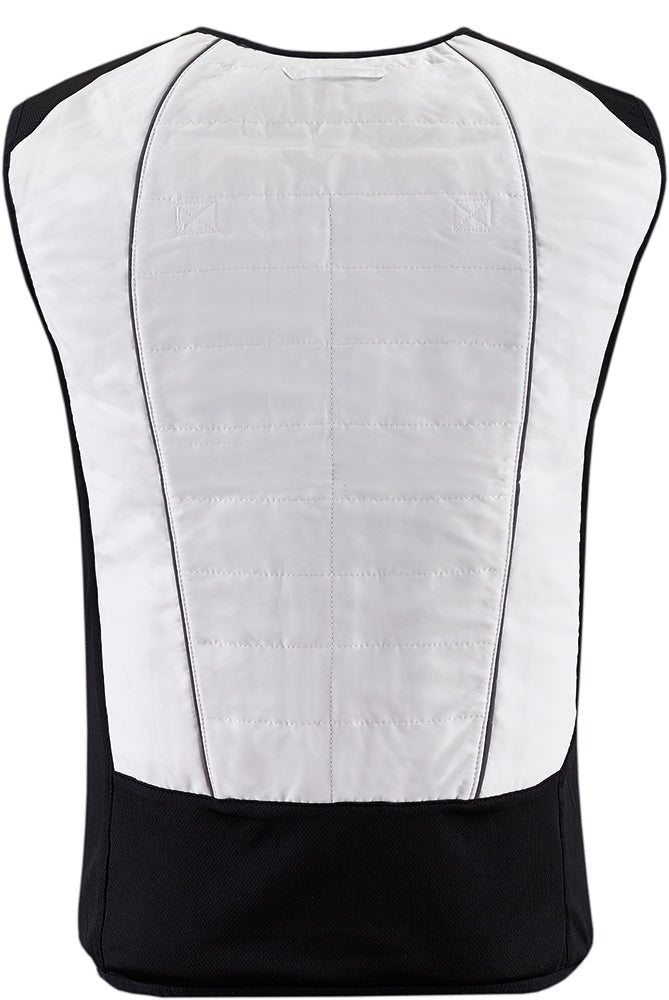 Inuteq Bodycool Hybrid 2-In-1 Vest Only White / Black FREE 1 YEAR Returns, FREE UK Delivery | ThrottleChimp