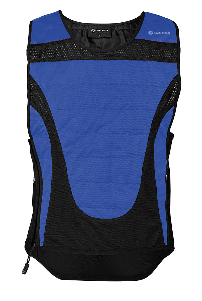 Inuteq Bodycool Pro-X Vest Black / Blue FREE 1 YEAR Returns, FREE UK Delivery | ThrottleChimp