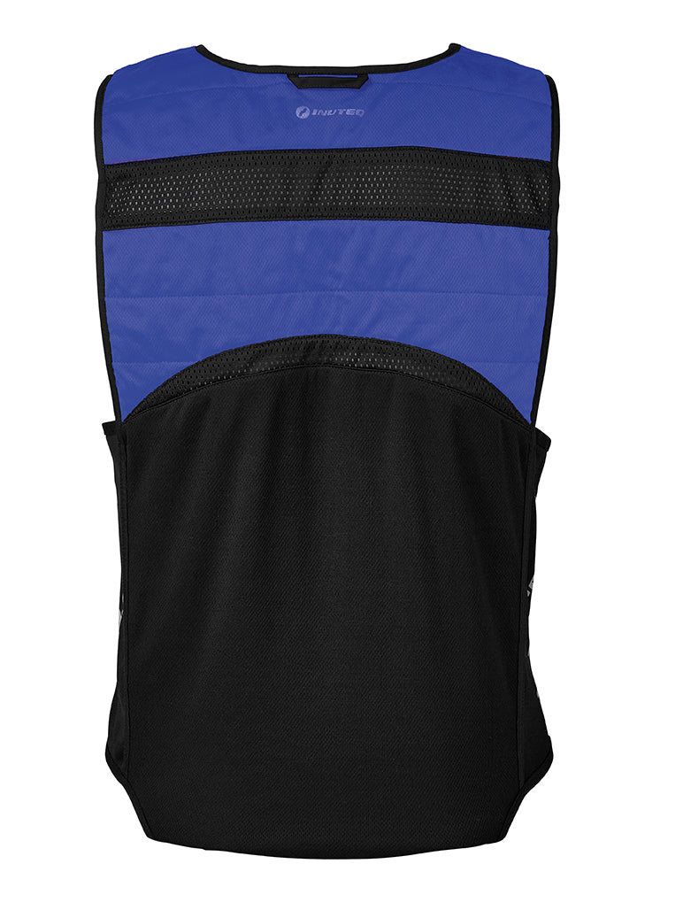 Inuteq Bodycool Pro-X Vest Black / Blue FREE 1 YEAR Returns, FREE UK Delivery | ThrottleChimp