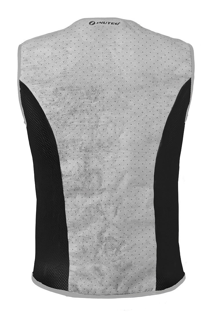 Inuteq Bodycool Xtreme Vest Black / Grey FREE 1 YEAR Returns, FREE UK Delivery | ThrottleChimp