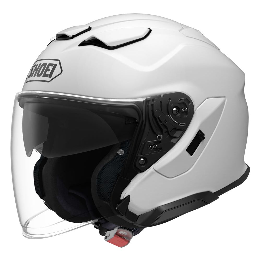 Shoei J-Cruise 3 Open Face Helmet Plain White