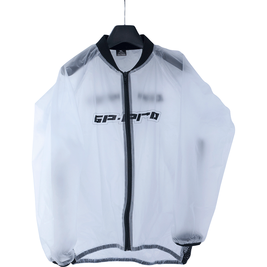 GP Pro Mud Adult Jacket Clear / Black - ThrottleChimp