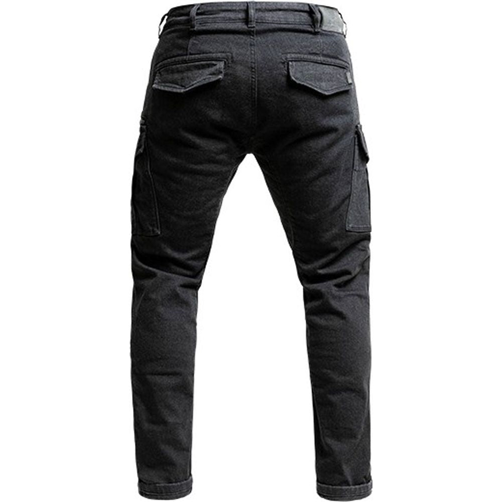 John Doe Defender Mono Protective Cargo Trouser With XTM Fiber Black FREE 1 YEAR Returns, FREE UK Delivery | ThrottleChimp