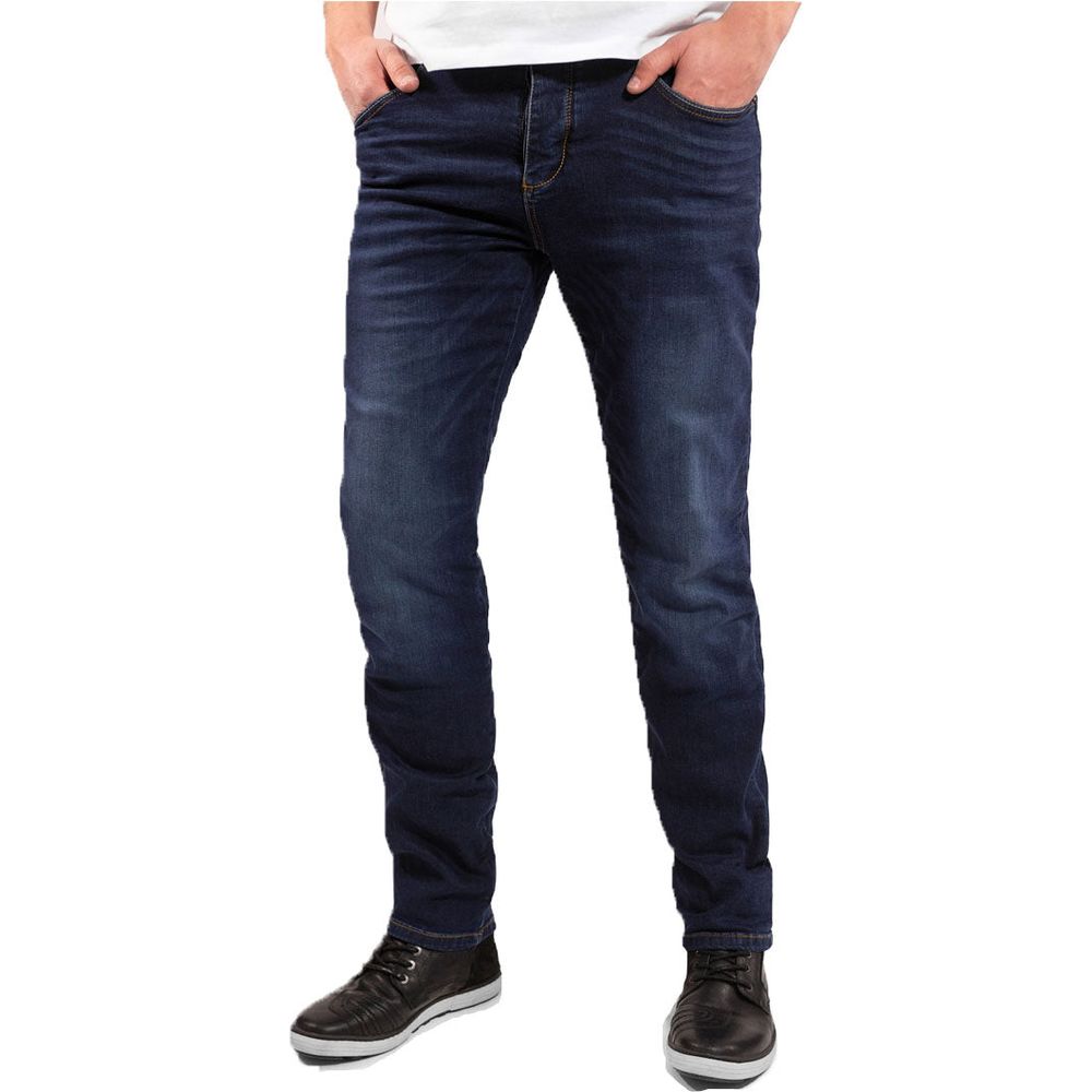 John Doe Ironhead Riding Denim Jeans With XTM Fiber Used Dark Blue