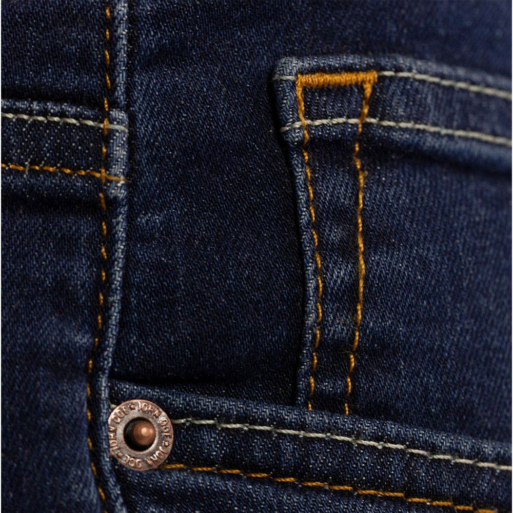 John Doe Ironhead Riding Denim Jeans With XTM Fiber Used Dark Blue