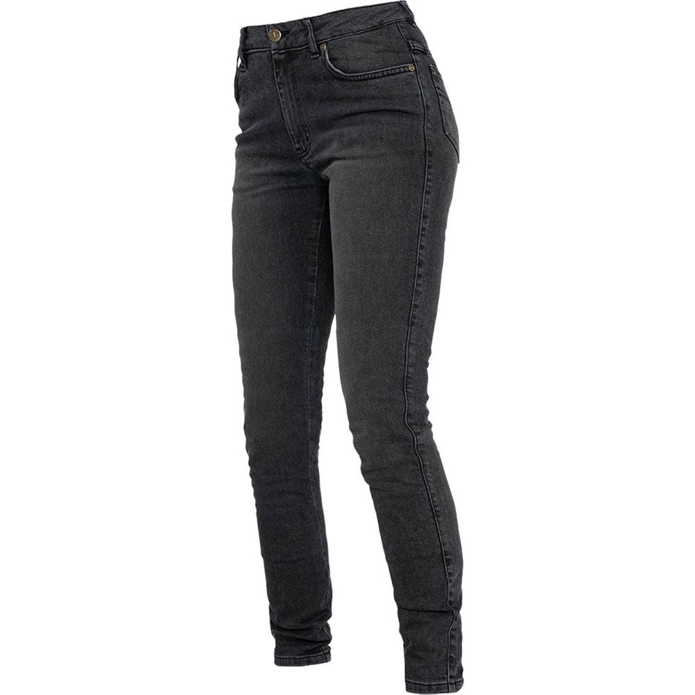 John Doe Jane High Mono Ladies Riding Denim Jeans With XTM Fiber Used Black FREE 1 YEAR Returns, FREE UK Delivery | ThrottleChimp