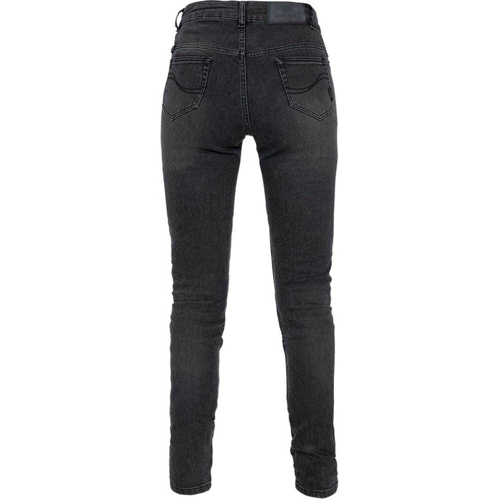 John Doe Jane High Mono Ladies Riding Denim Jeans With XTM Fiber Used Black