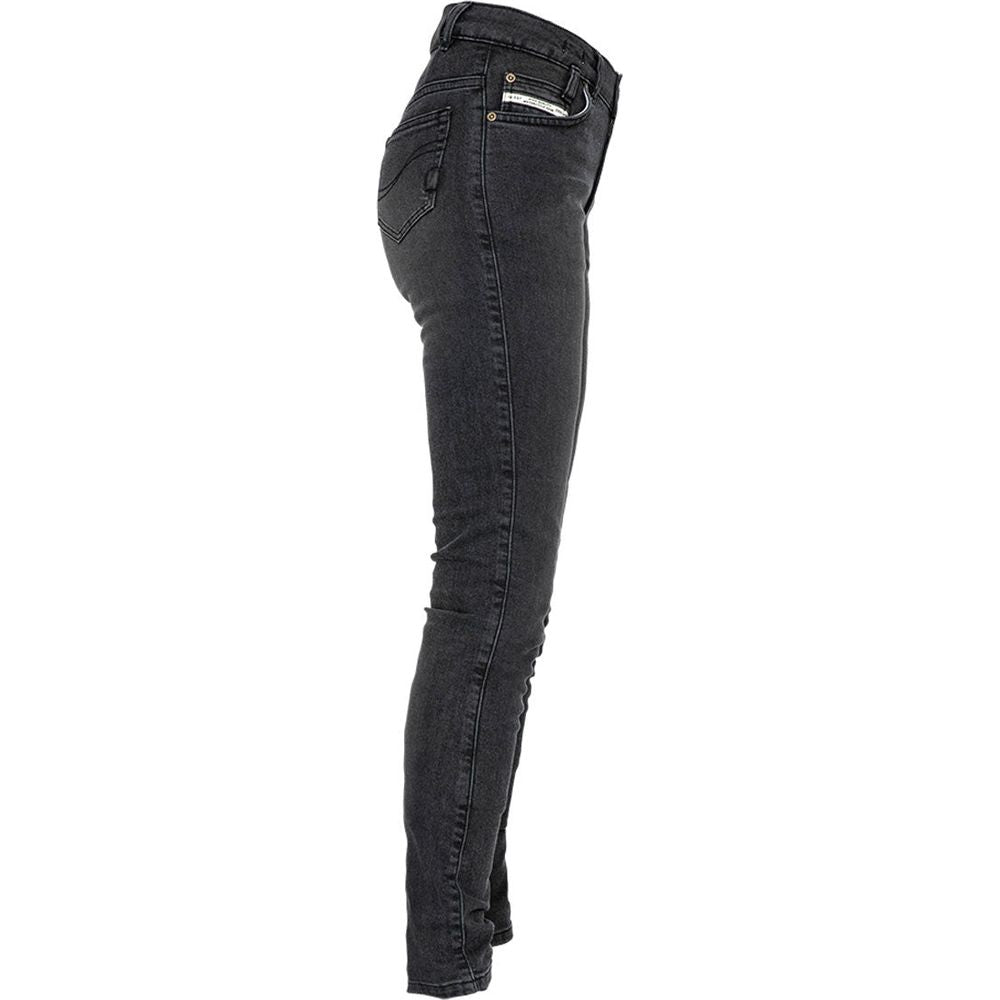 John Doe Jane High Mono Ladies Riding Denim Jeans With XTM Fiber Used Black