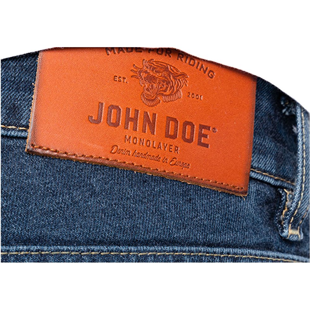 John Doe Pioneer Mono Riding Denim Jeans With XTM Fiber Indigo FREE 1 YEAR Returns, FREE UK Delivery | ThrottleChimp