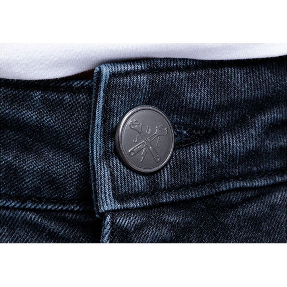 John Doe Pioneer Mono Riding Denim Jeans With XTM Fiber Used Black FREE 1 YEAR Returns, FREE UK Delivery | ThrottleChimp