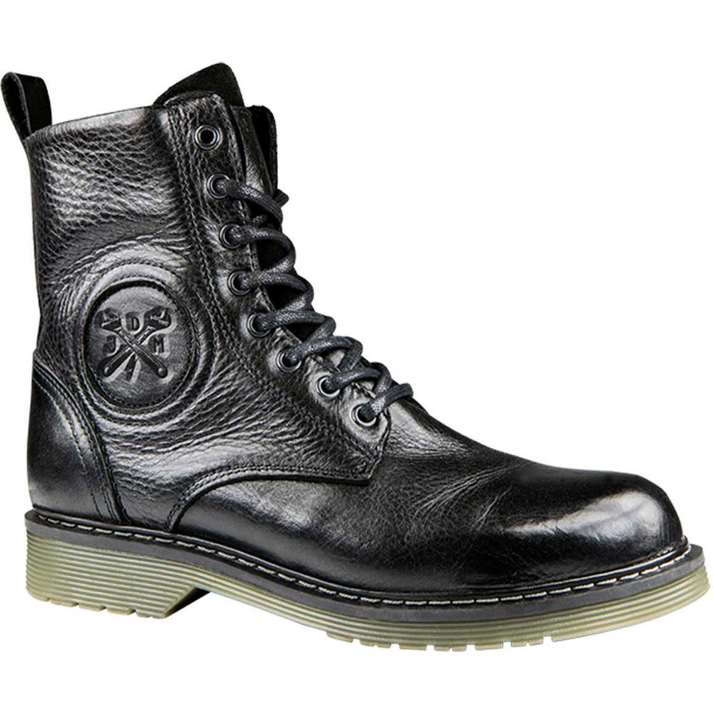 John Doe Sixty Leather Boots Black