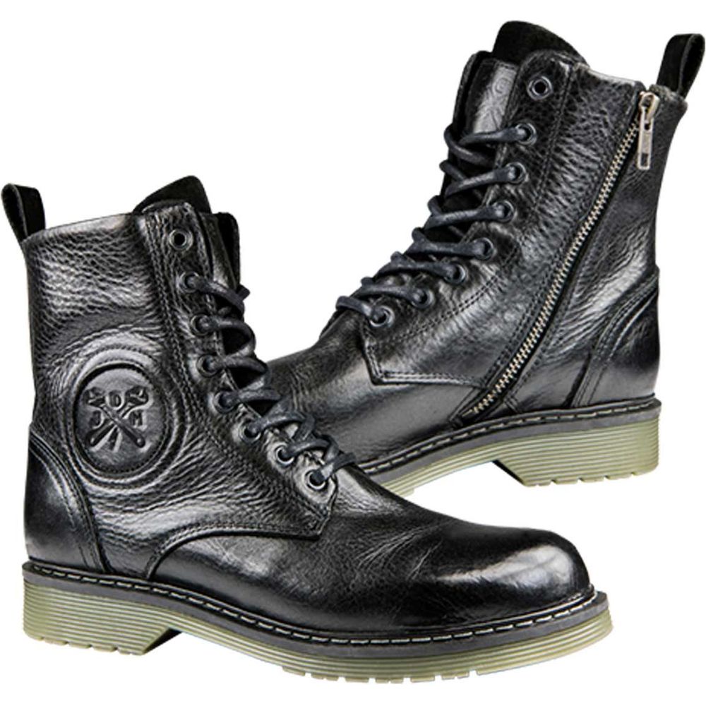 John Doe Sixty Leather Boots Black