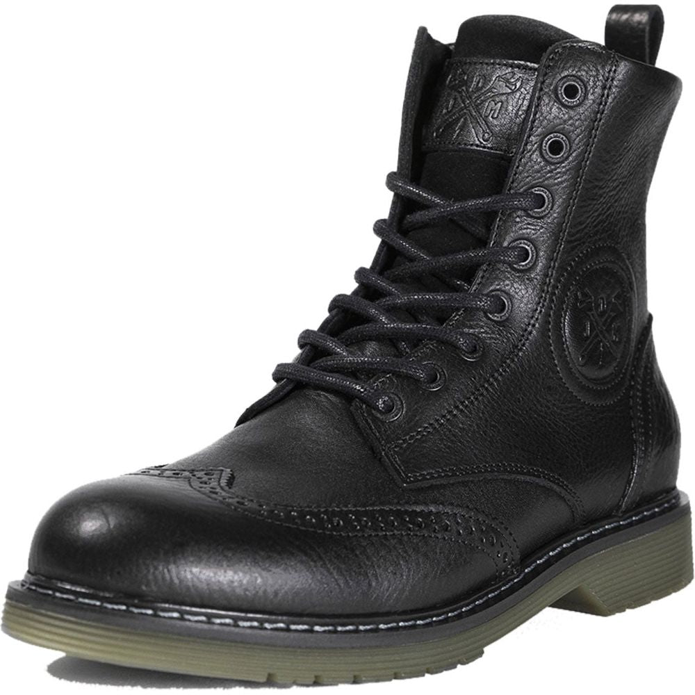 John Doe Sixty Budapest Leather Boots Black