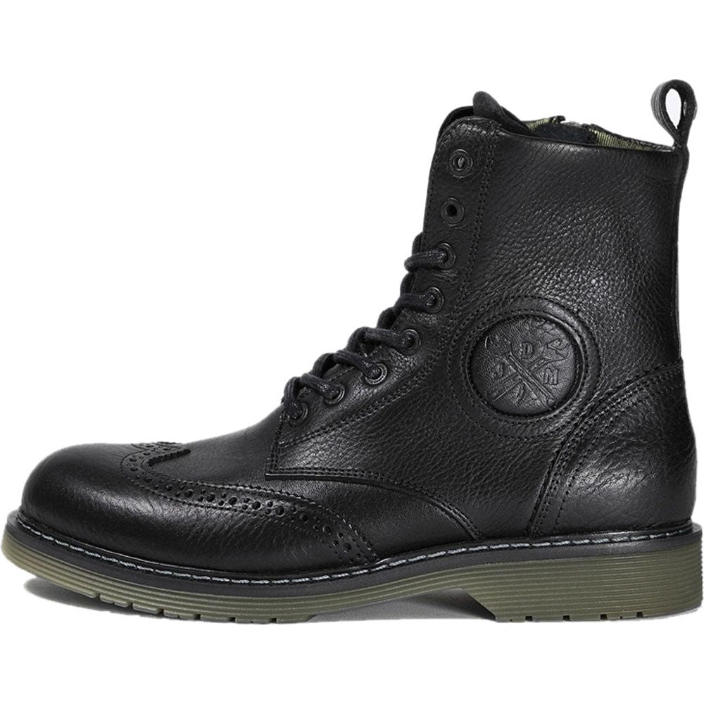 John Doe Sixty Budapest Leather Boots Black