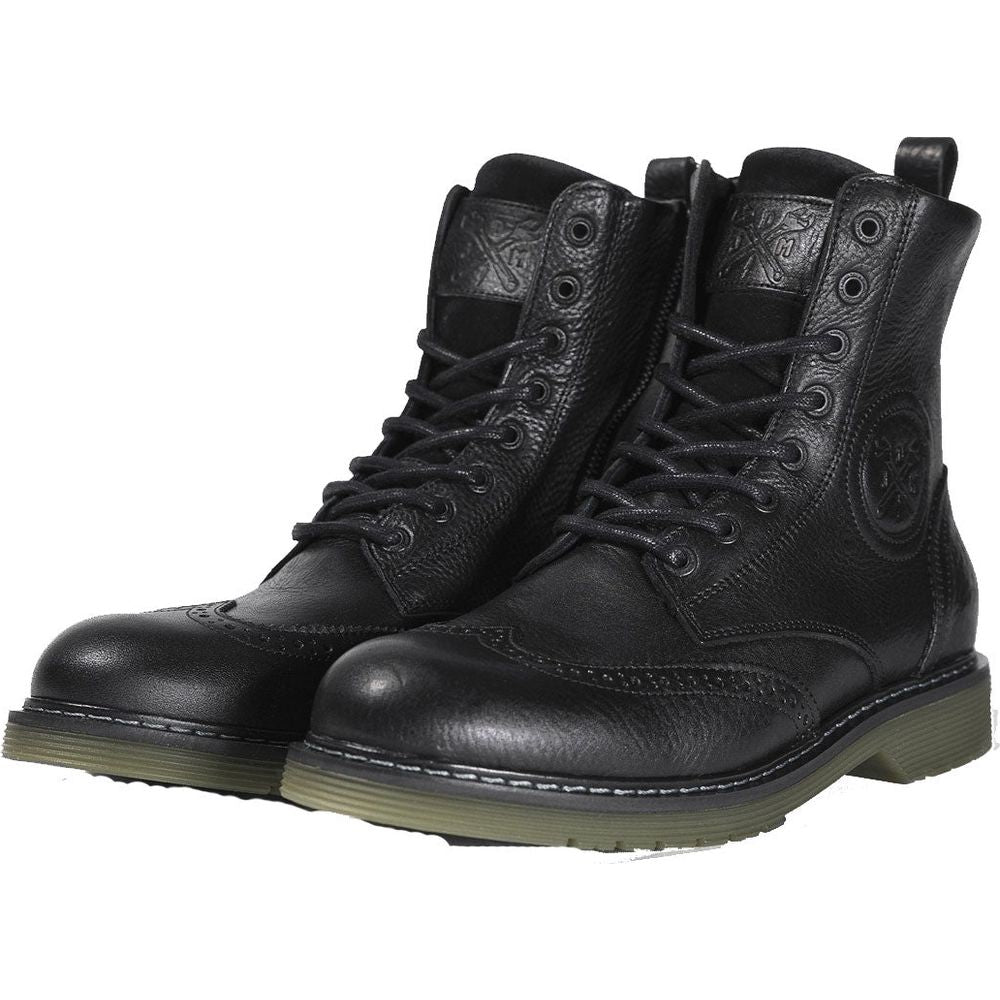 John Doe Sixty Budapest Leather Boots Black