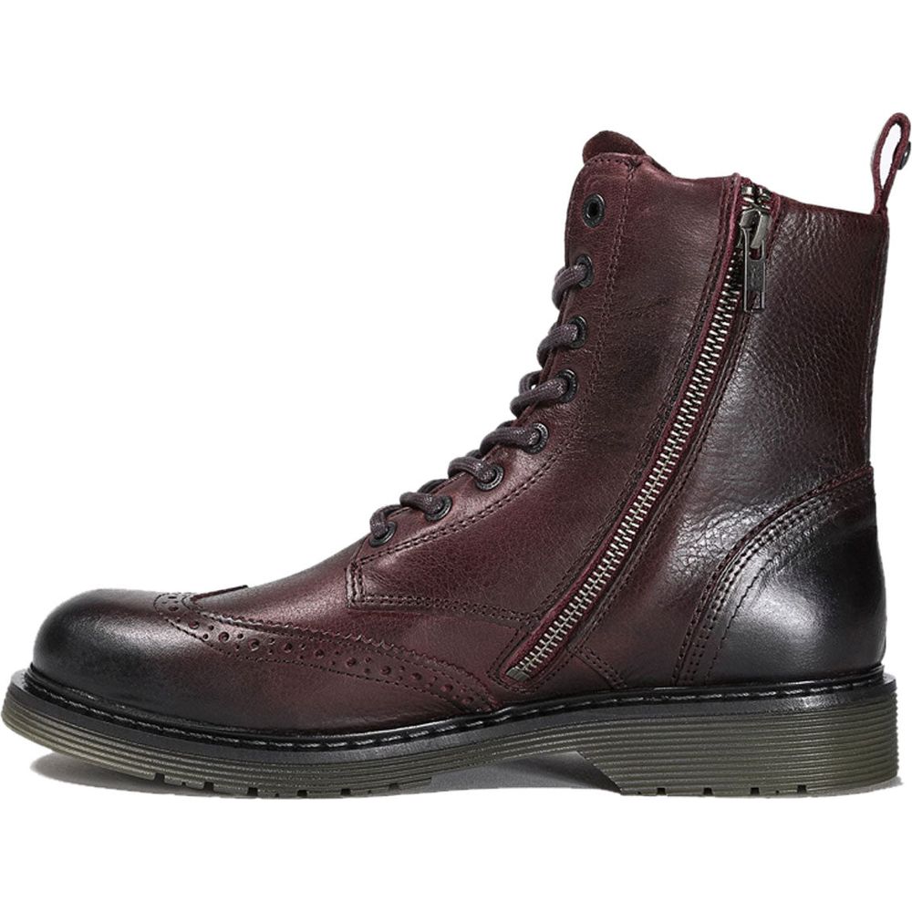 John Doe Sixty Budapest Leather Boots Bordeaux