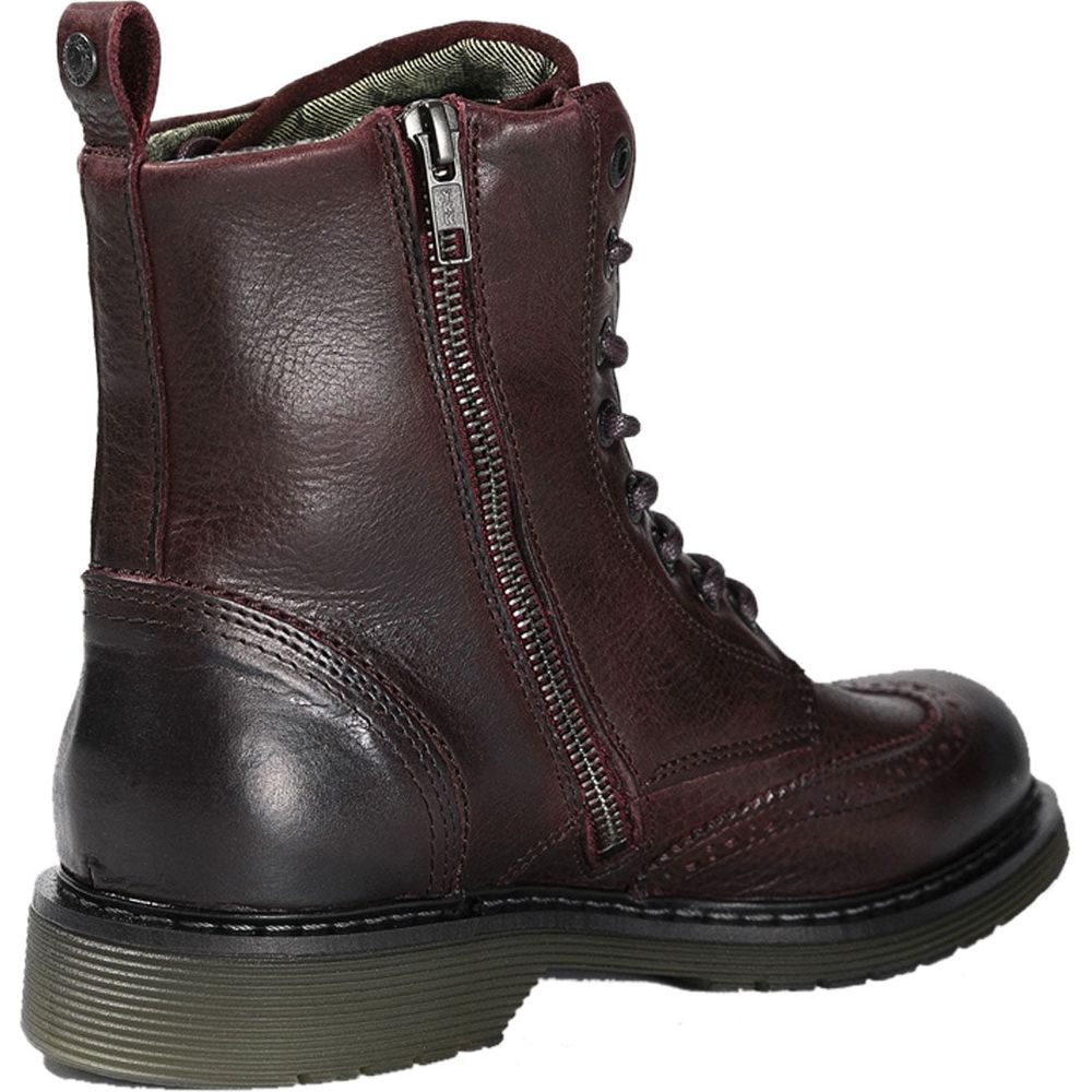 John Doe Sixty Budapest Leather Boots Bordeaux