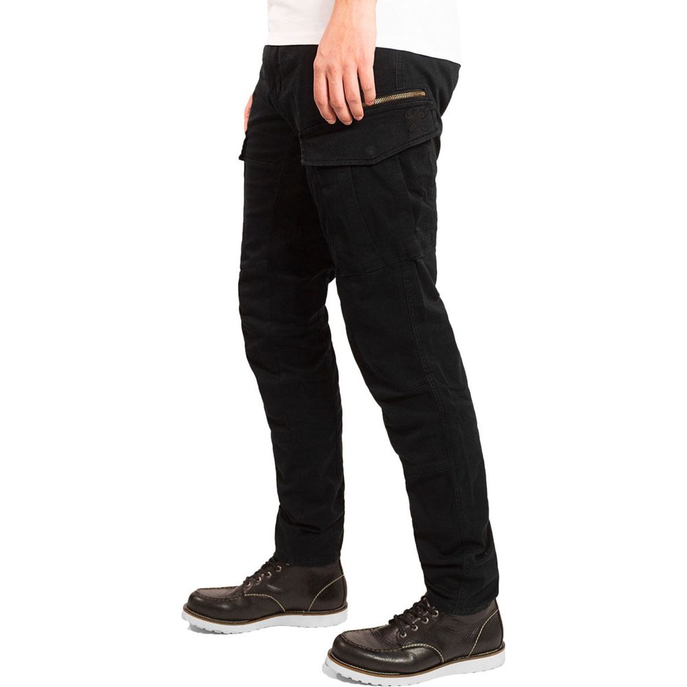 John Doe Stroker Protective Cargo Trouser Black FREE 1 YEAR Returns, FREE UK Delivery | ThrottleChimp